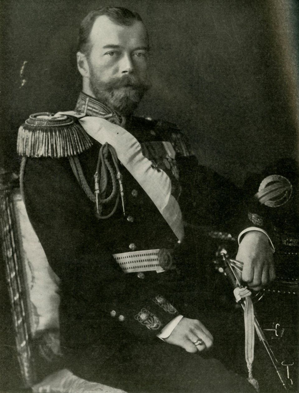 O Czar da Rússia, década de 1910, 1919. de Unbekannt