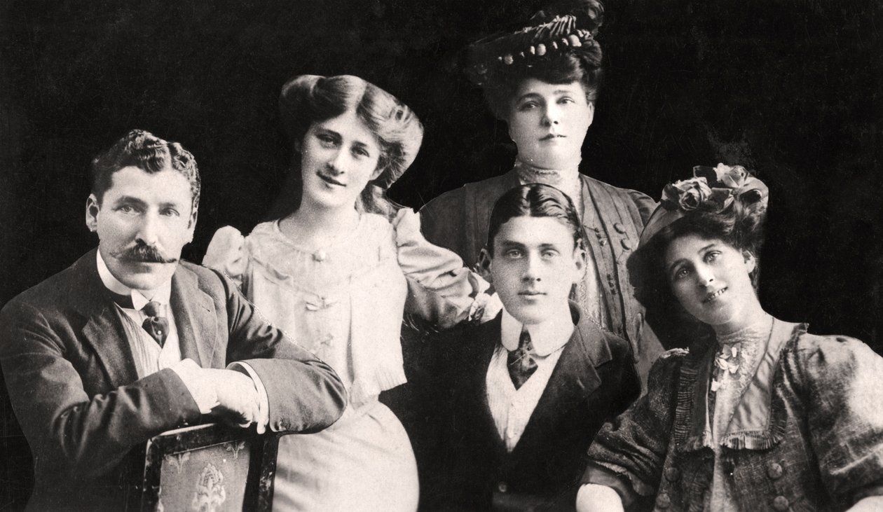 A Família Dare, início do século XX de Unbekannt