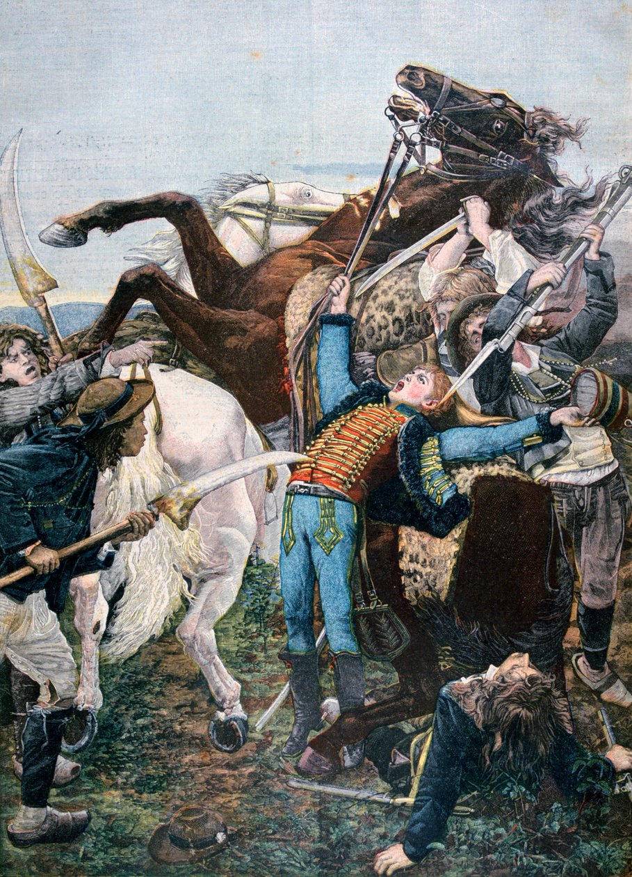A morte de Bara, 1894 de Unbekannt
