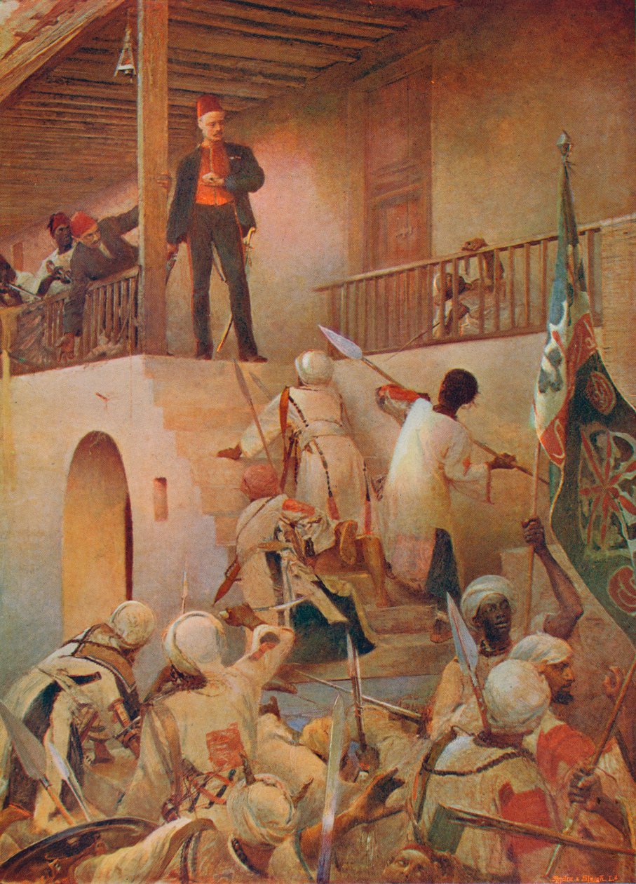 A morte do general Gordon, Cartum, 26 de janeiro de 1885, 1893 1906 de Unbekannt