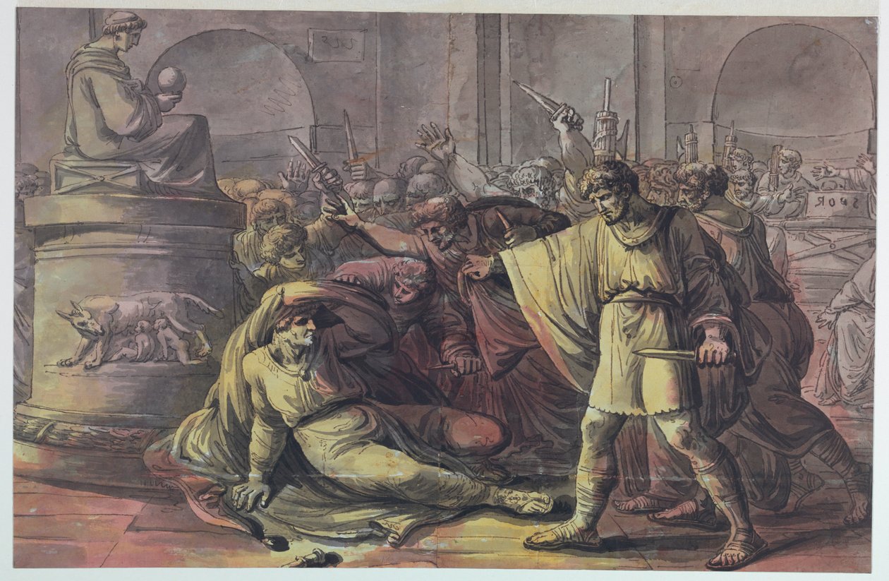 A Morte de Julius Caesa de Unbekannt