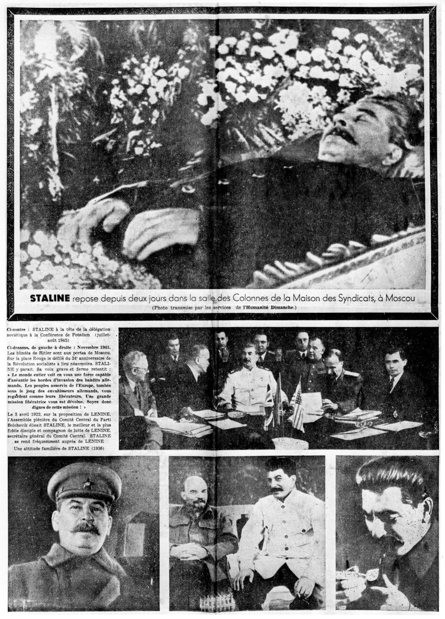 A morte de Stalin, 8 de março de 1953 de Unbekannt