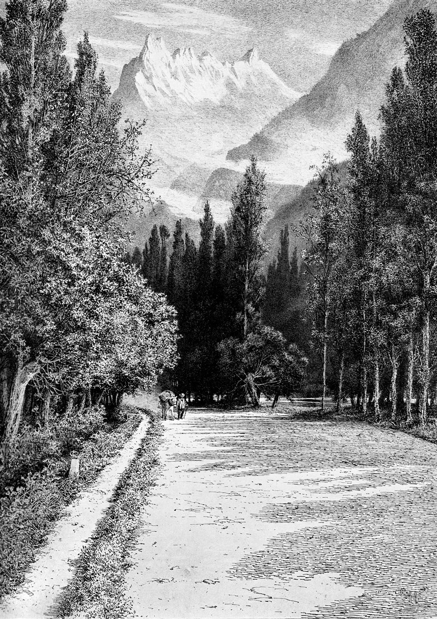O Dent du Midi do Vale do Ródano, 1900 de Unbekannt
