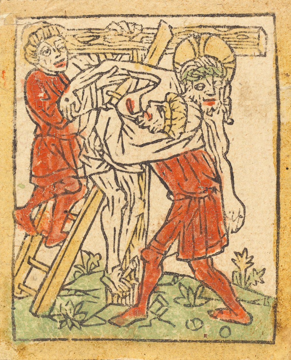A Deposição, c. 1475. de Unbekannt