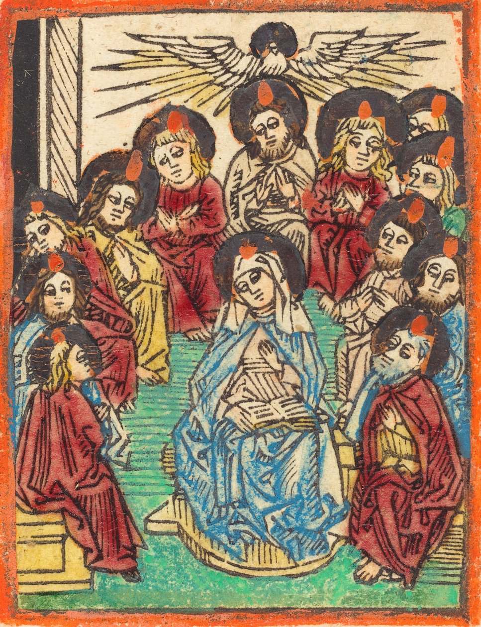 A Descida do Espírito Santo, 14801490. de Unbekannt