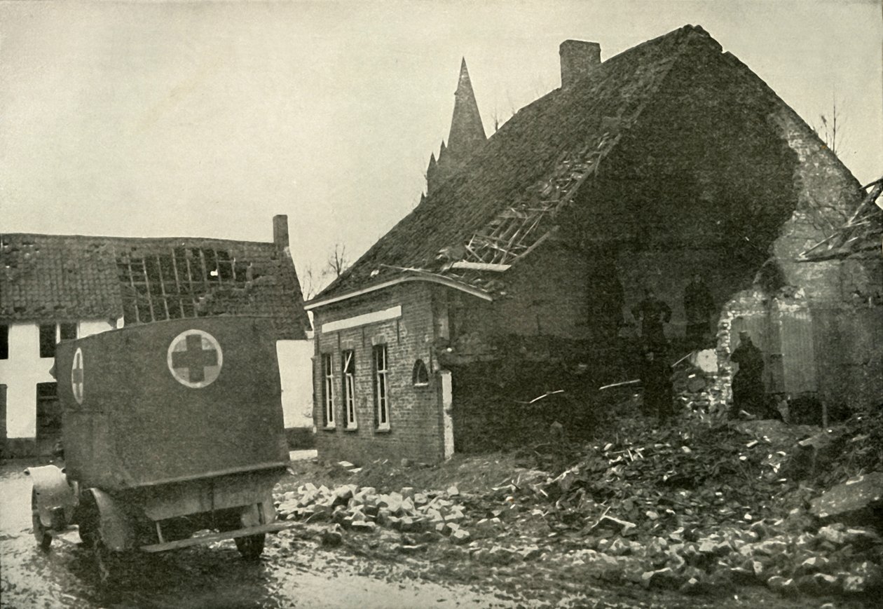 As dificuldades e os perigos do trabalho da Cruz Vermelha, 1919. de Unbekannt