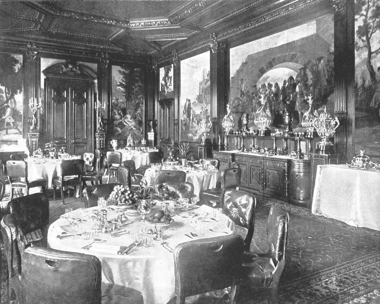 O refeitório em Sandringham, Norfolk, 1894. de Unbekannt