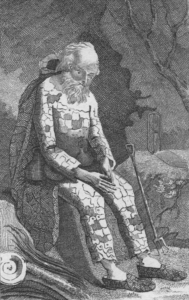 O eremita de Dinton, século c19 de Unbekannt