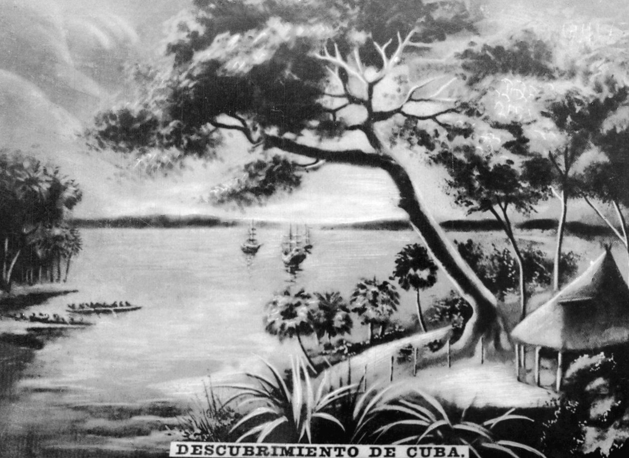 A descoberta de Cuba, século XV, década de 1920 de Unbekannt