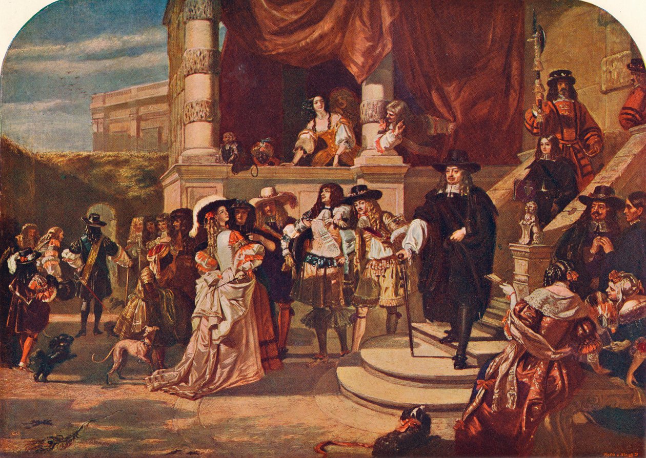 A desgraça de Lord Clarendon 1667 1905 de Unbekannt