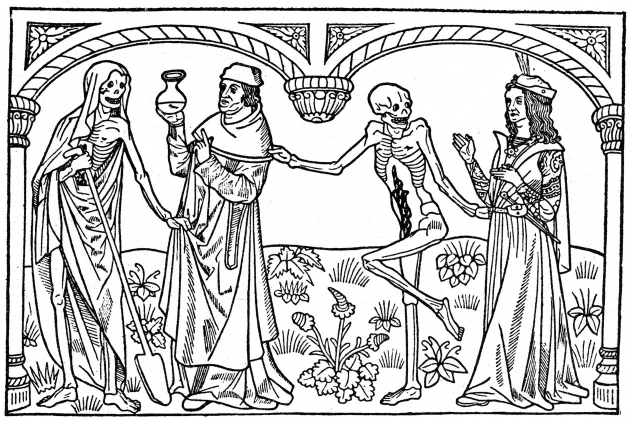 O Doutor e o Amante com seus eus mortos, 1485 1964 de Unbekannt