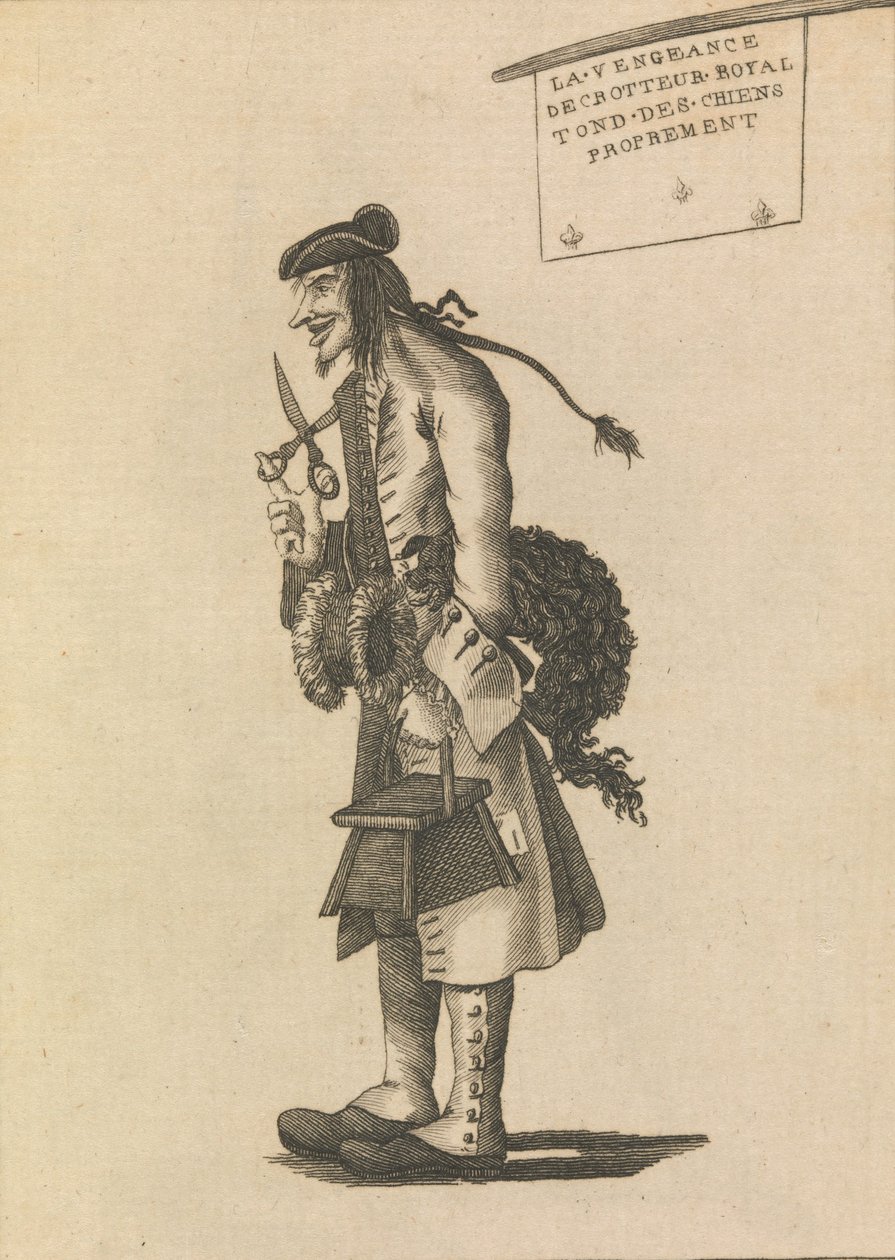 O Barbeiro do Cão, 25 de abril de 1771. de Unbekannt
