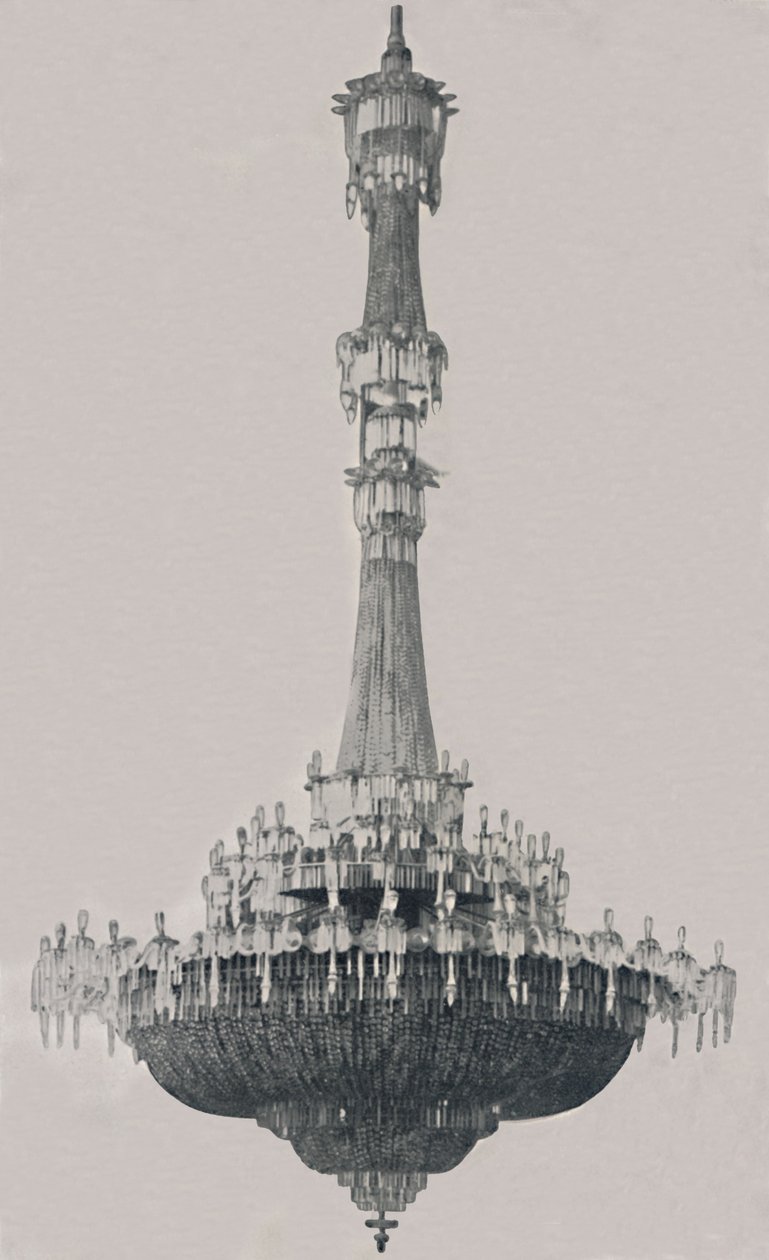 O candelabro da abóbada, 1939 de Unbekannt