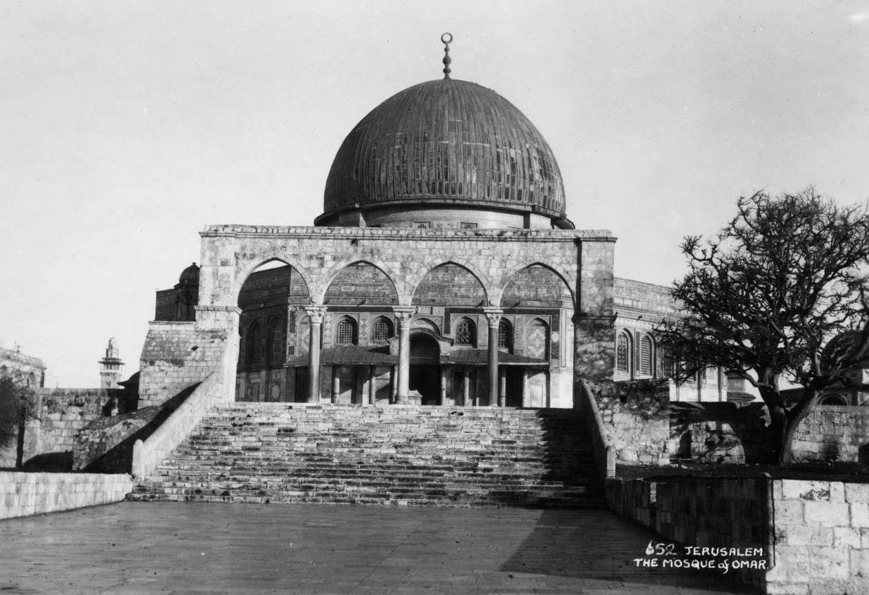 A cúpula da rocha, Jerusalém, c1920s-c1930s de Unbekannt