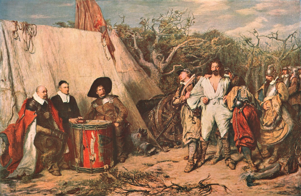 The Drumhead Court Marcial, 1865, c1902. de Unbekannt