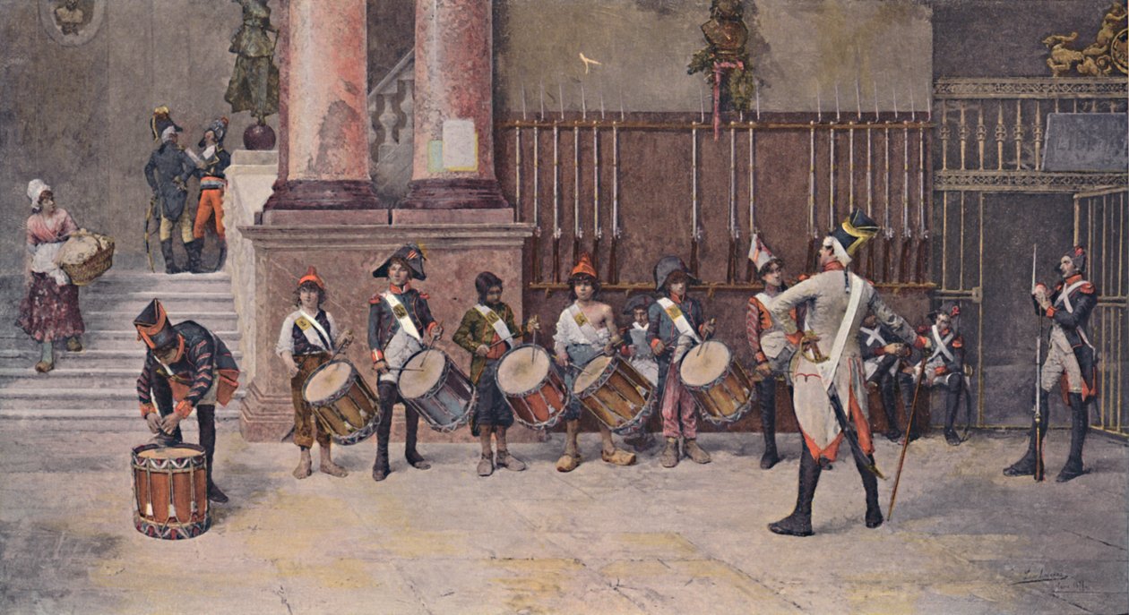 Os bateristas da República, 1896 de Unbekannt