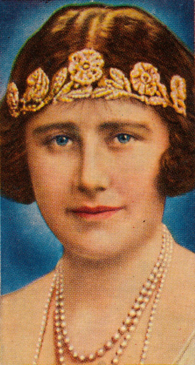 A Duquesa de York na época de seu casamento, 1923 1935 de Unbekannt