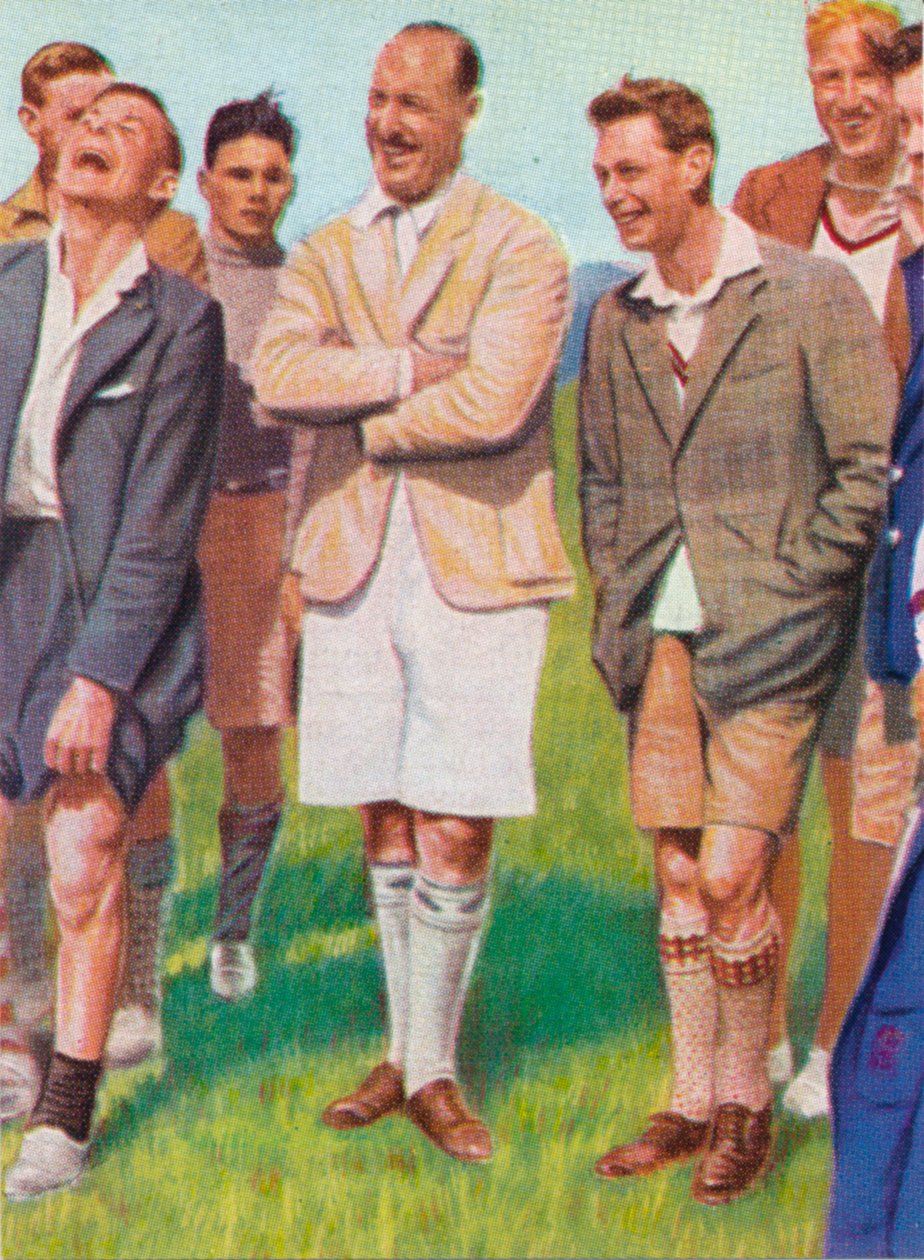 O duque de York, mais tarde, George VI, no acampamento dos meninos do duque de York, 1932. 1936 de Unbekannt