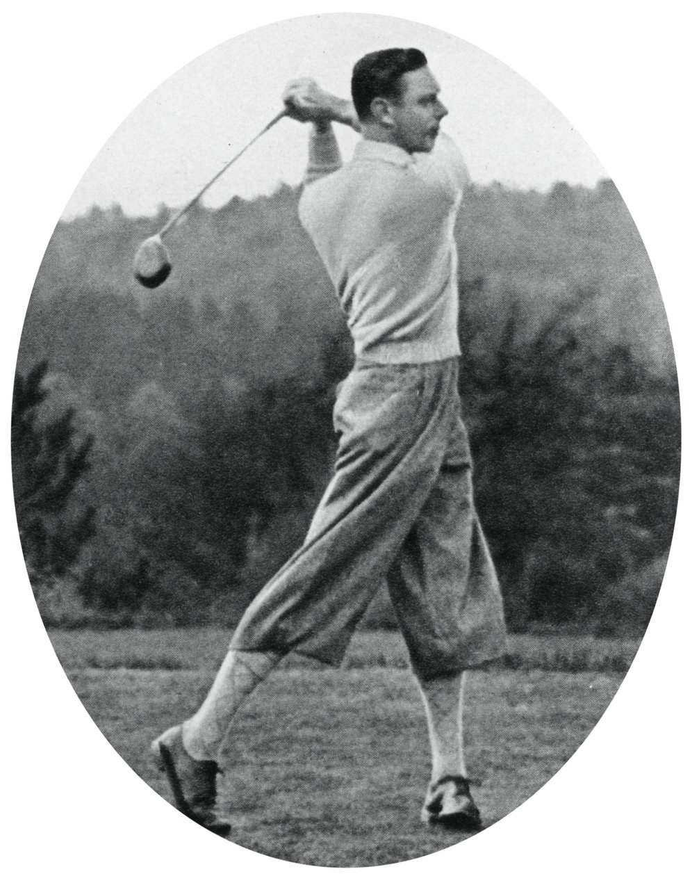 O duque de York jogando golfe em 1934, 1937 de Unbekannt