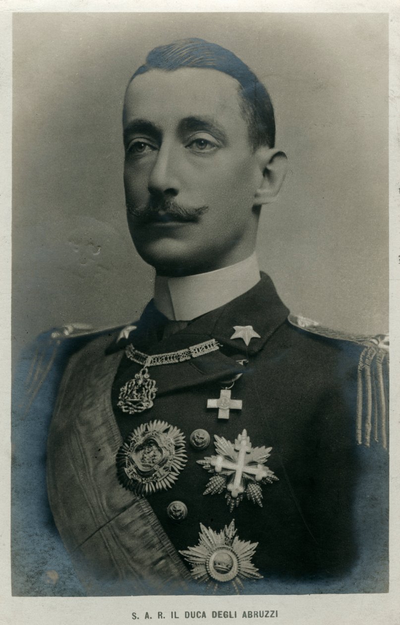 O duque de Abruzzi, alpinista e explorador italiano, c1910s de Unbekannt