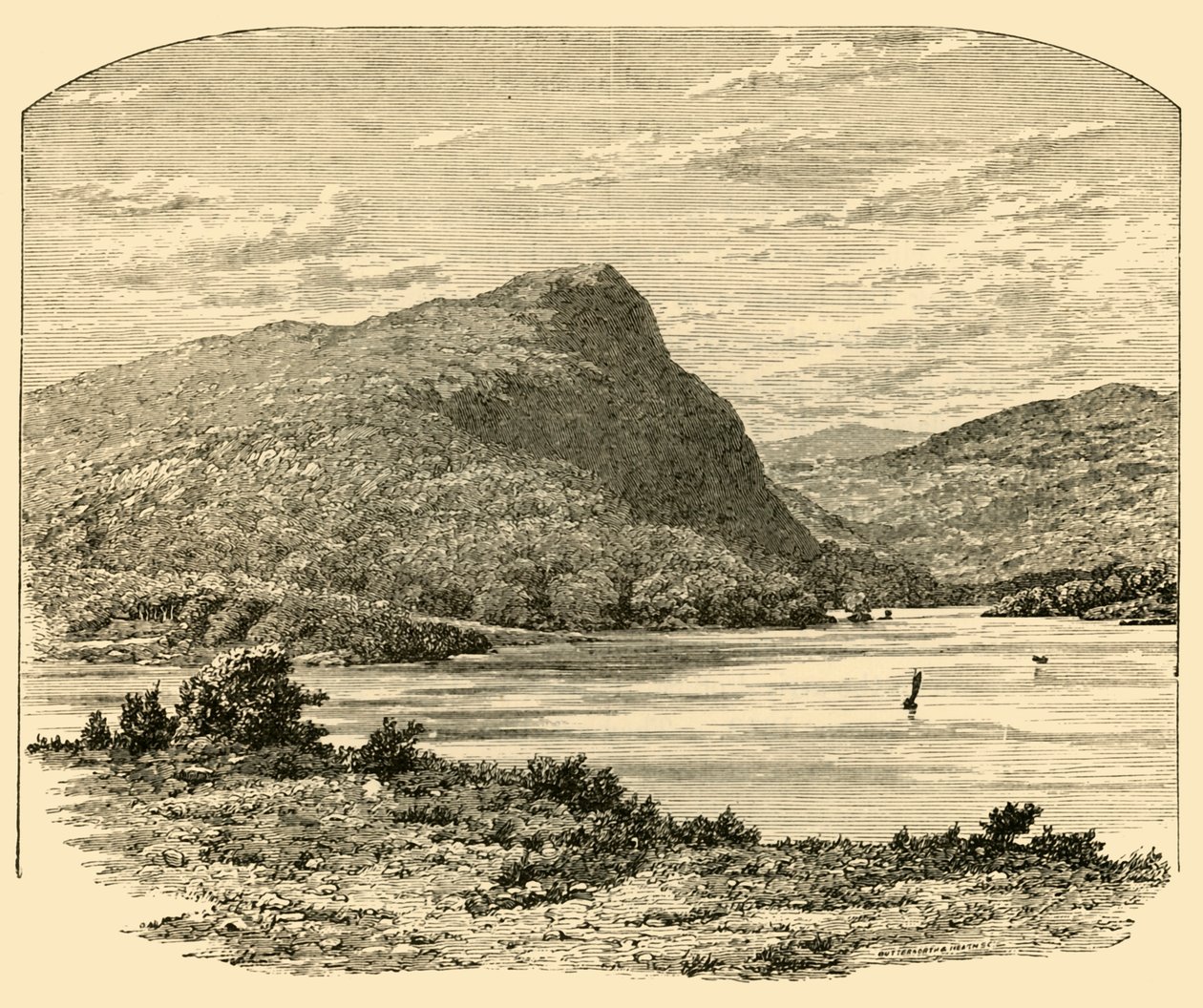 O ninho das águias, 1898. de Unbekannt
