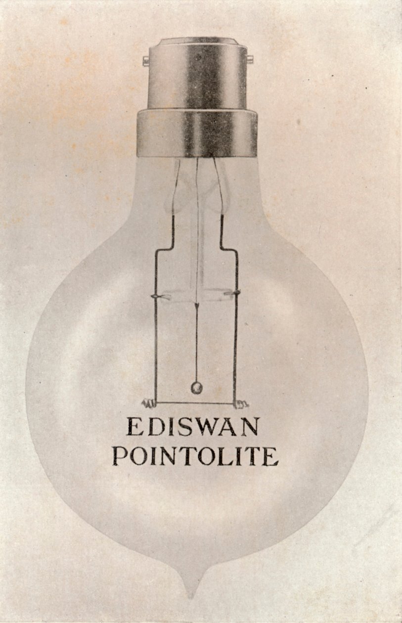 O Pointolite de Ediswan, c1916 de Unbekannt