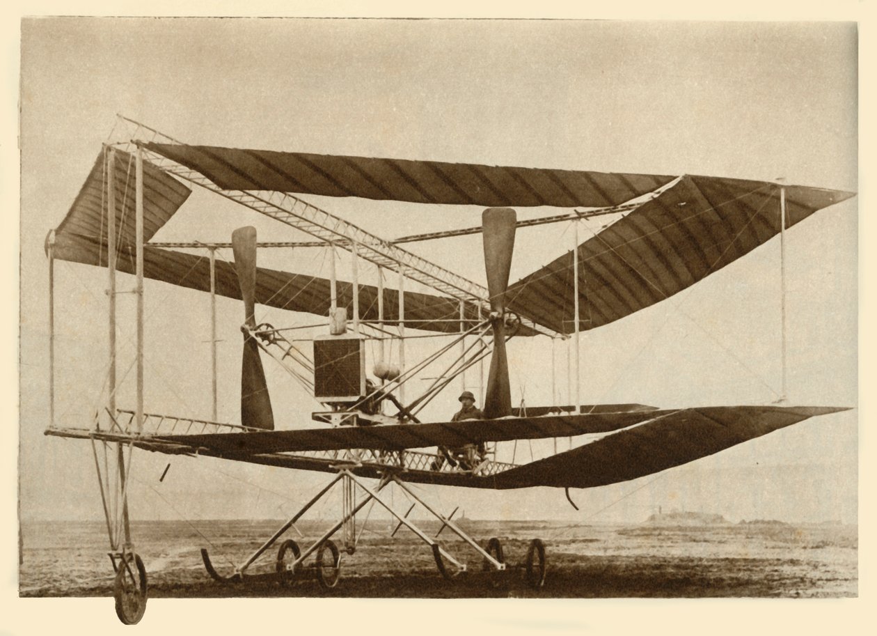 O biplano de Edwards Rhomboidal, c1911, 1935. de Unbekannt