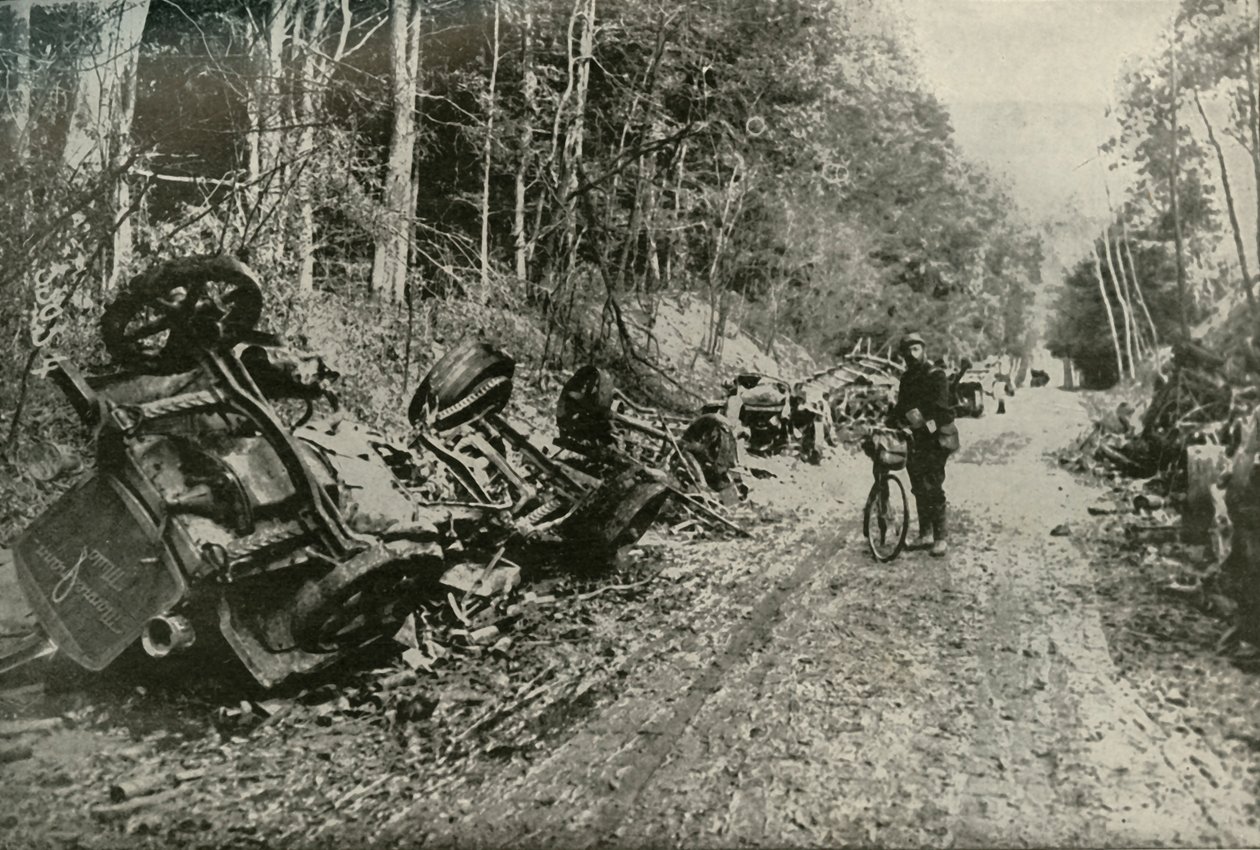 O Efeito do Incêndio na Shell Britânica, 1919. de Unbekannt