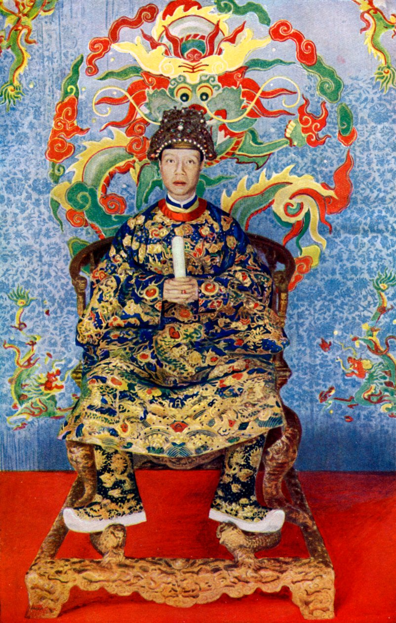 O Imperador de Annam, Vietnã, 1922 de Unbekannt