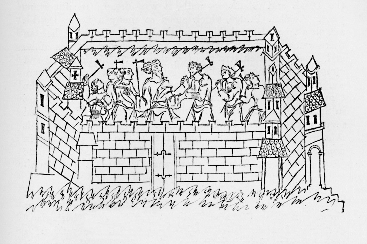 O inglês Burgh MS. Xi. De junho de 1902 de Unbekannt