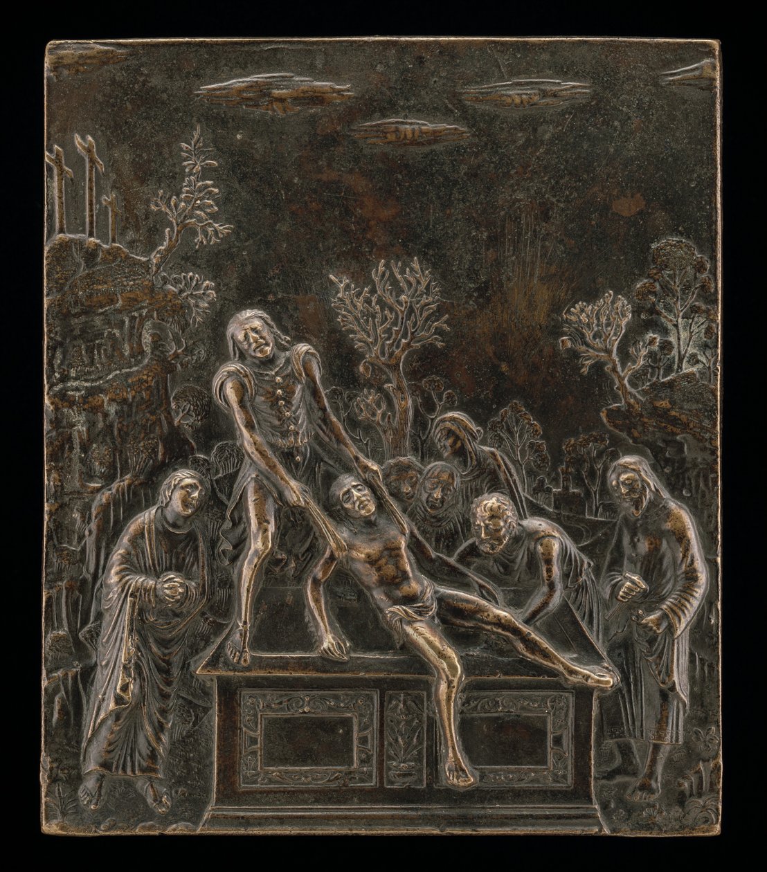 O Sepultamento, início do século XVI. de Unbekannt