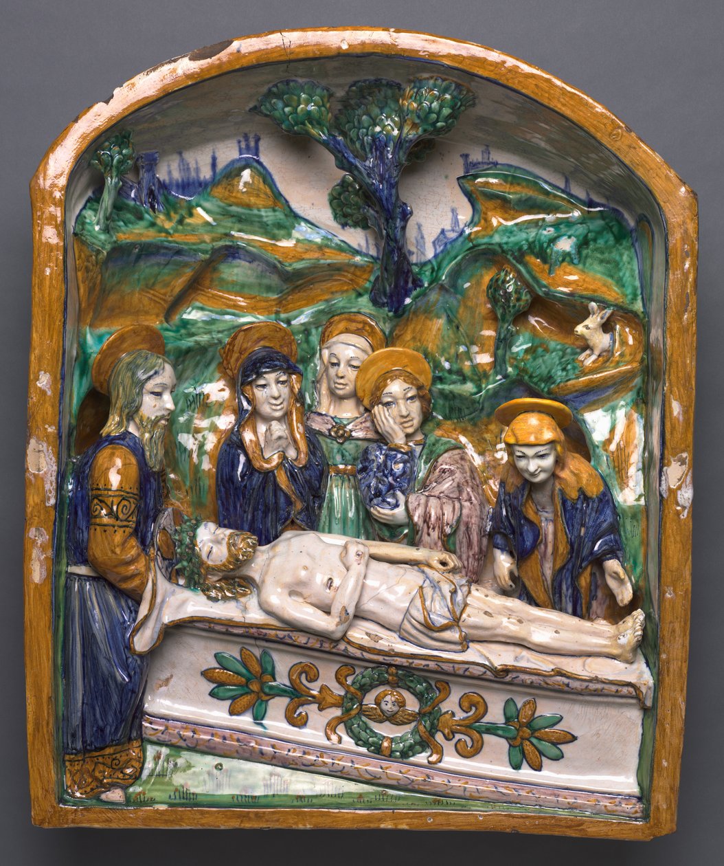 O Enterro, final dos anos 1400. de Unbekannt