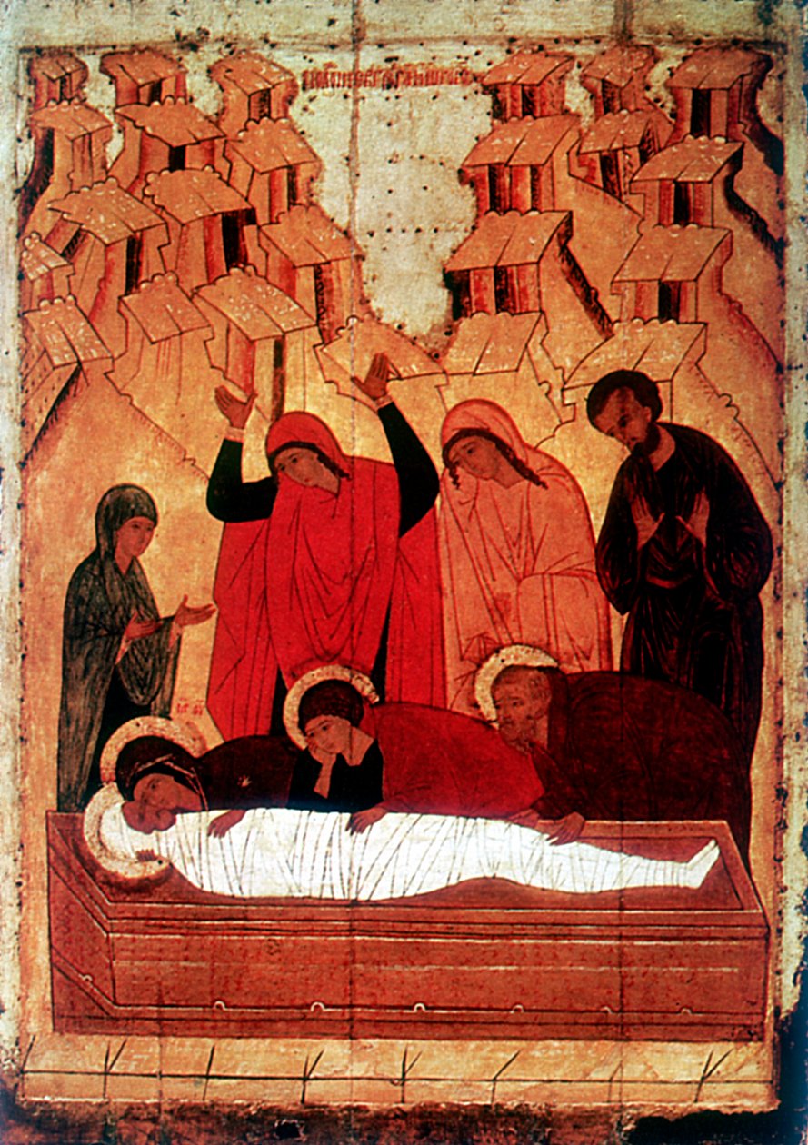 O sepultamento, final do século XV de Unbekannt