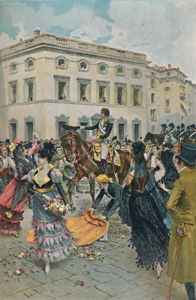 A entrada de Fernando em Madri, 23 de março de 1808, 1896. de Unbekannt