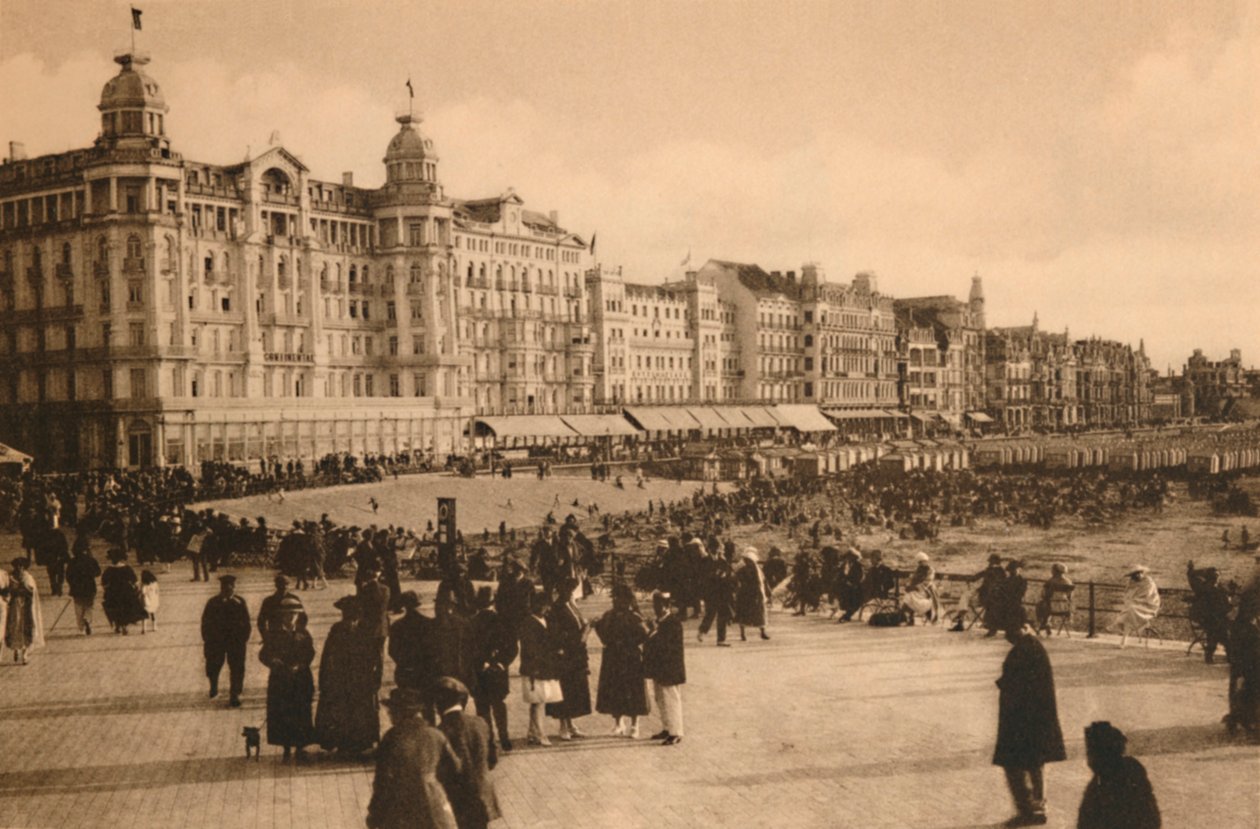 A Esplanada vista do Kursaal, c1928 de Unbekannt