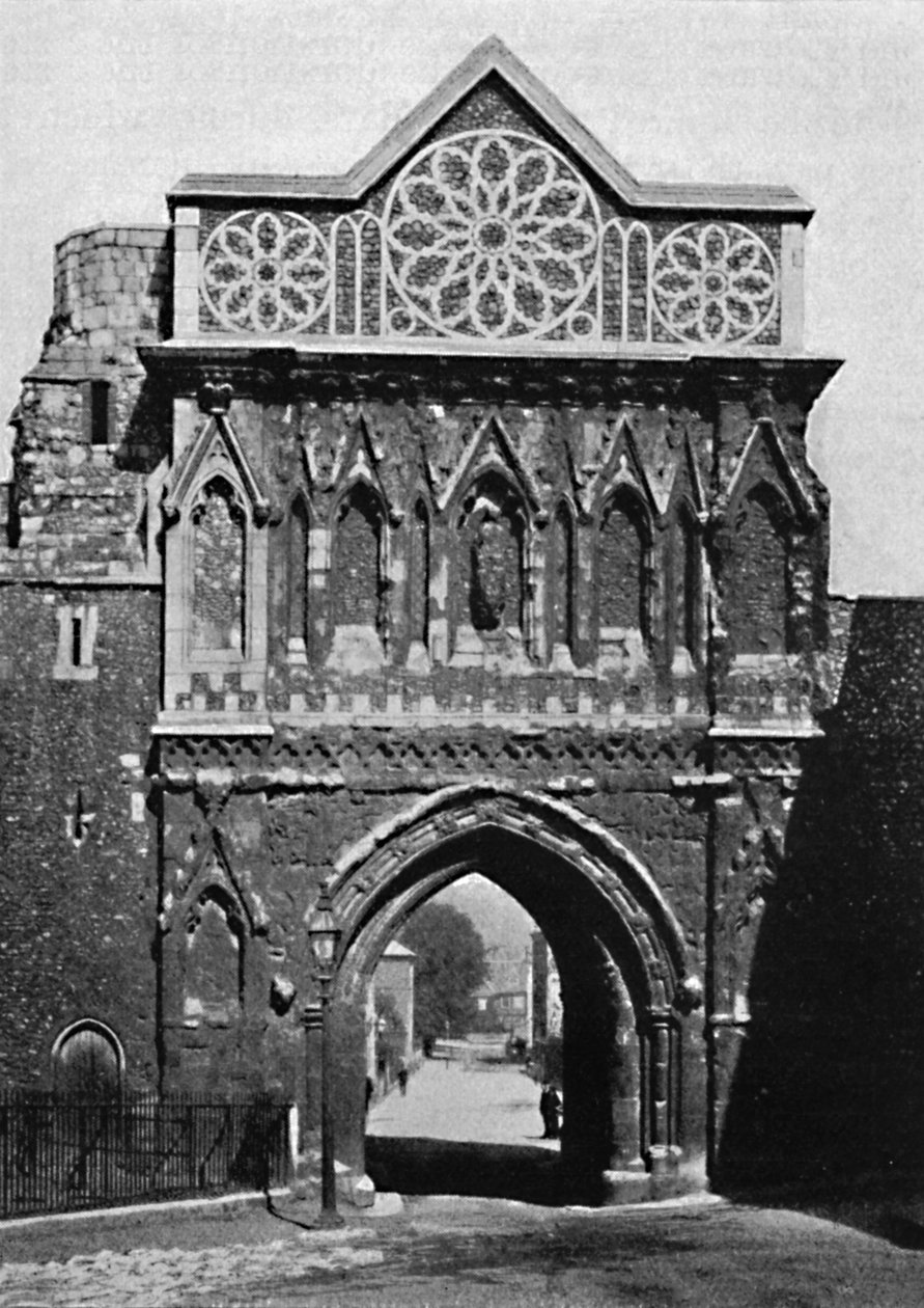 O Portão Ethelbert, Norwich, 1892, 1903 de Unbekannt