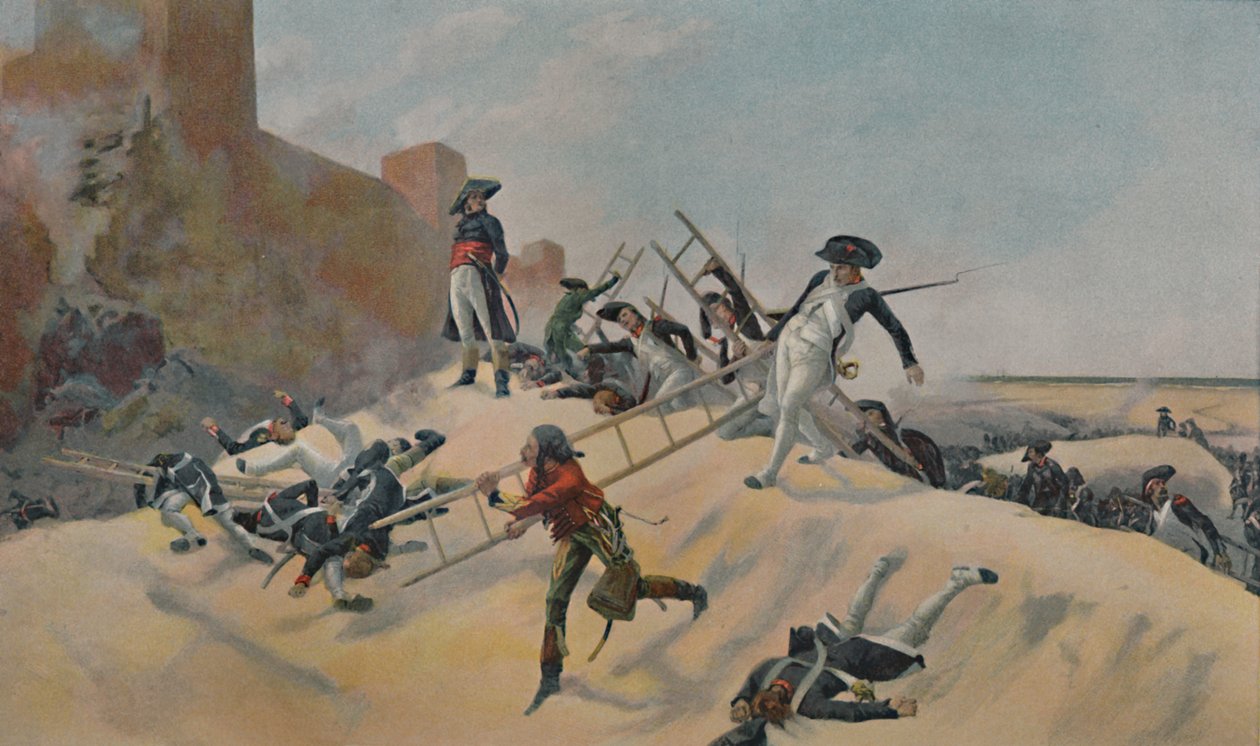 O exemplo. - Kleber no assalto do Acre, 1799, 1896 de Unbekannt