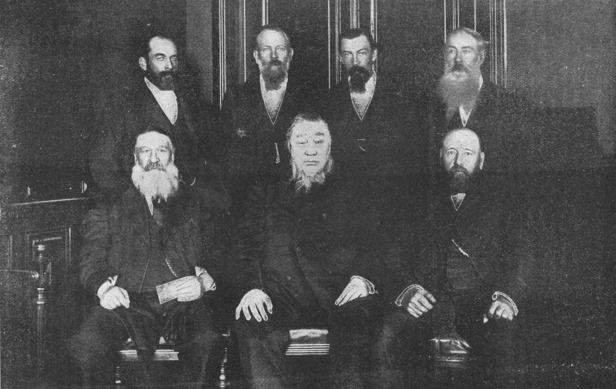 O Conselho Executivo da República da África do Sul, c1899, 1902 de Unbekannt