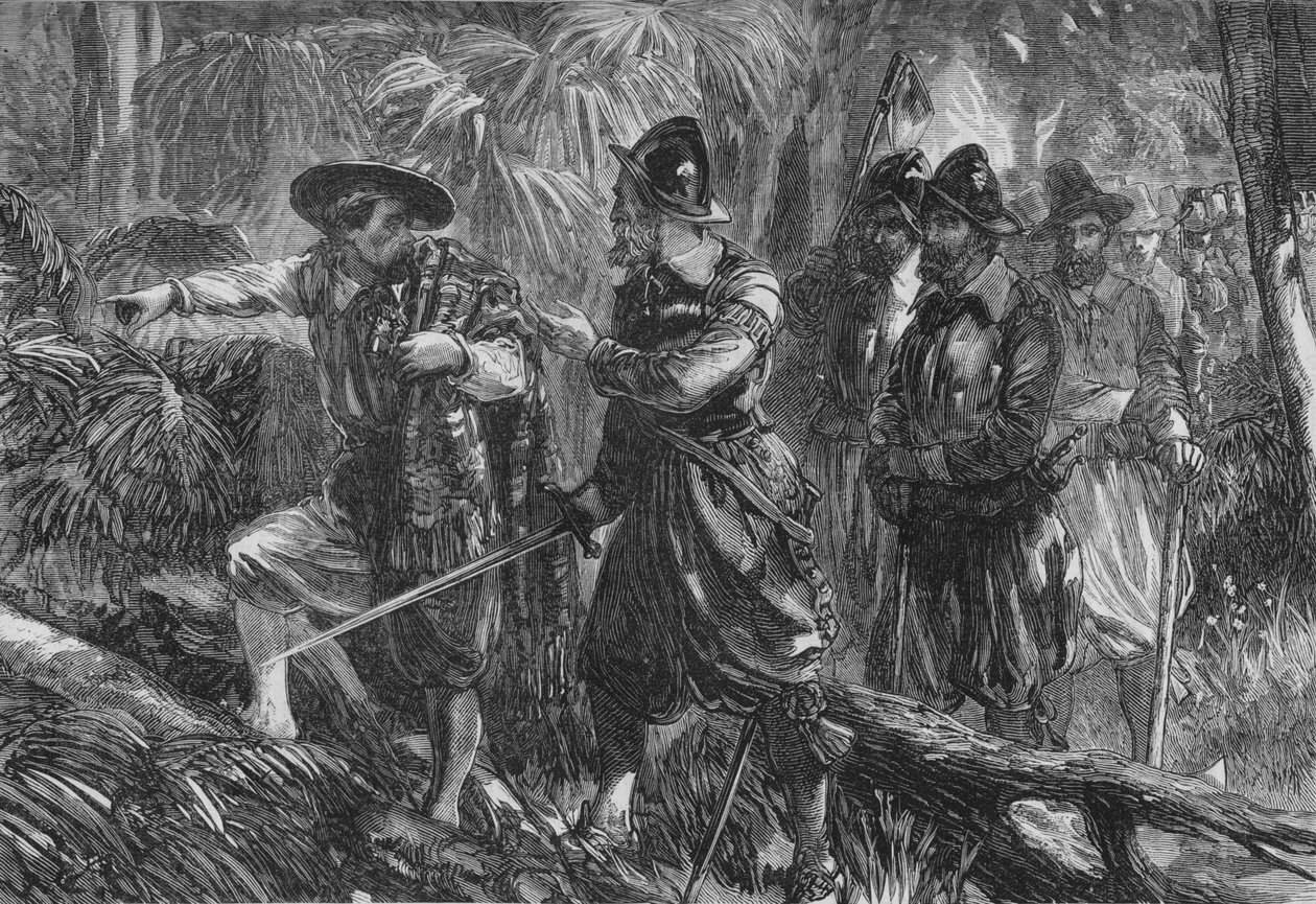 A expedição contra Santiago, c1880 de Unbekannt