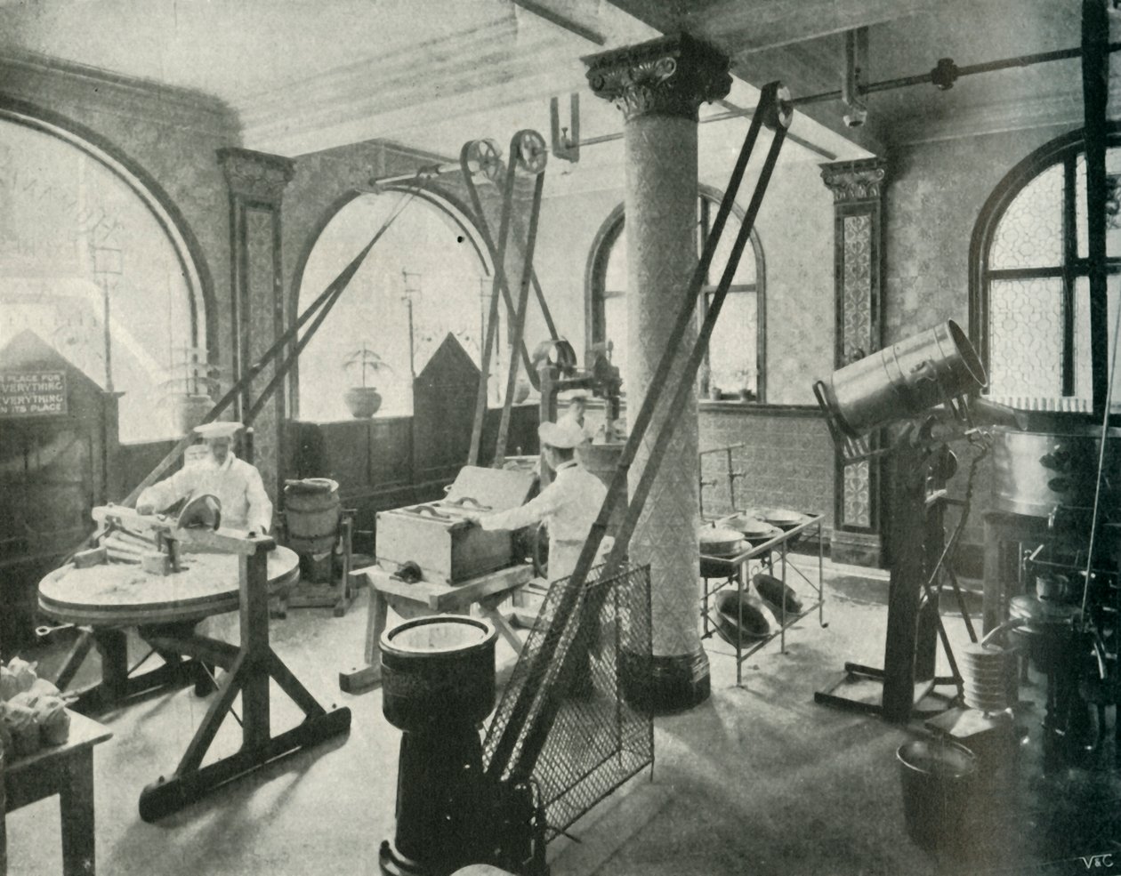 A empresa de laticínios Express Hygenic Dairy em Hampstead, 1902. de Unbekannt