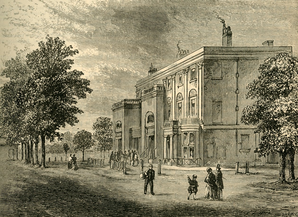 Os braços de Eyre em 1820, c1876. de Unbekannt