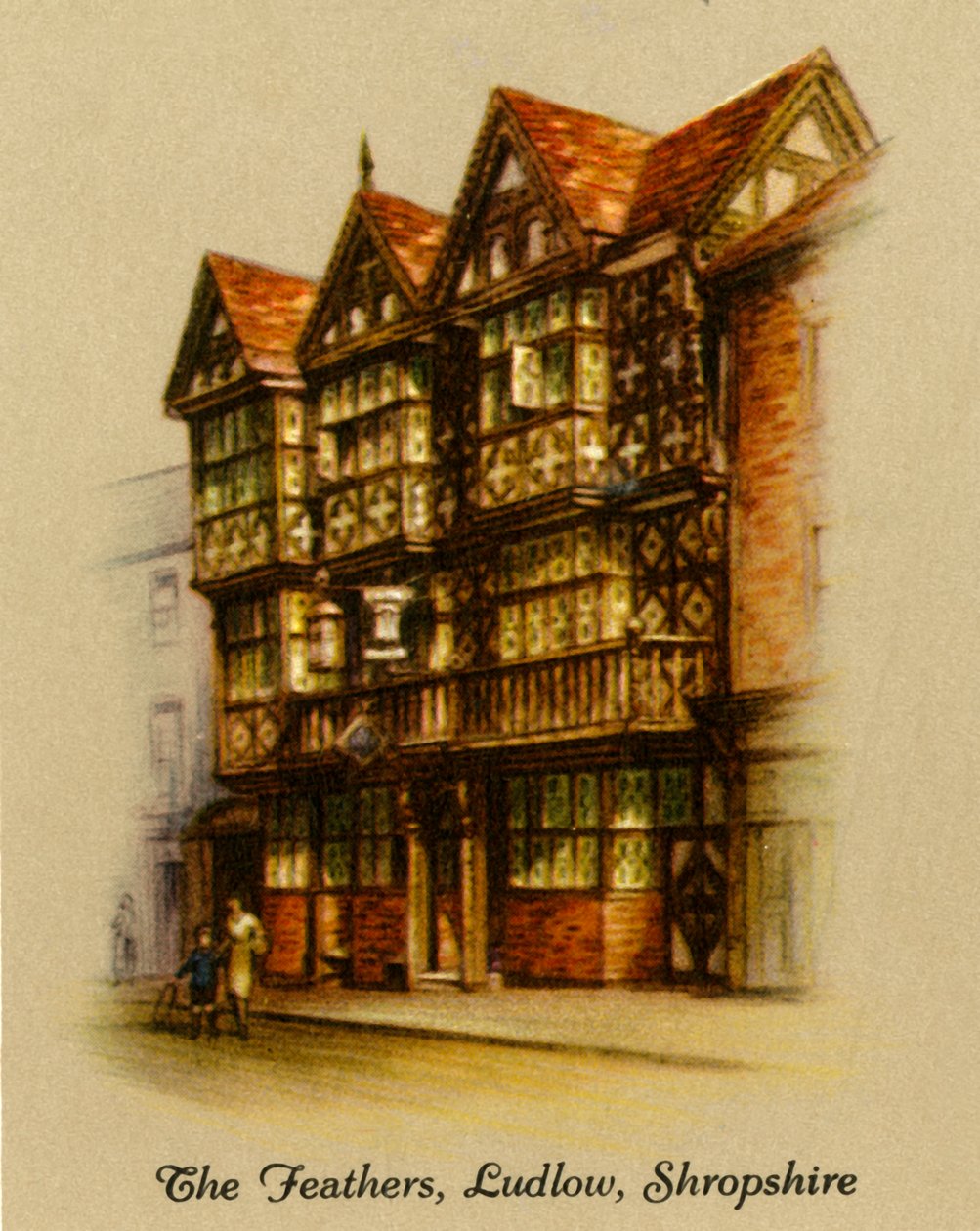 As penas, Ludlow, Shropshire, 1936. de Unbekannt