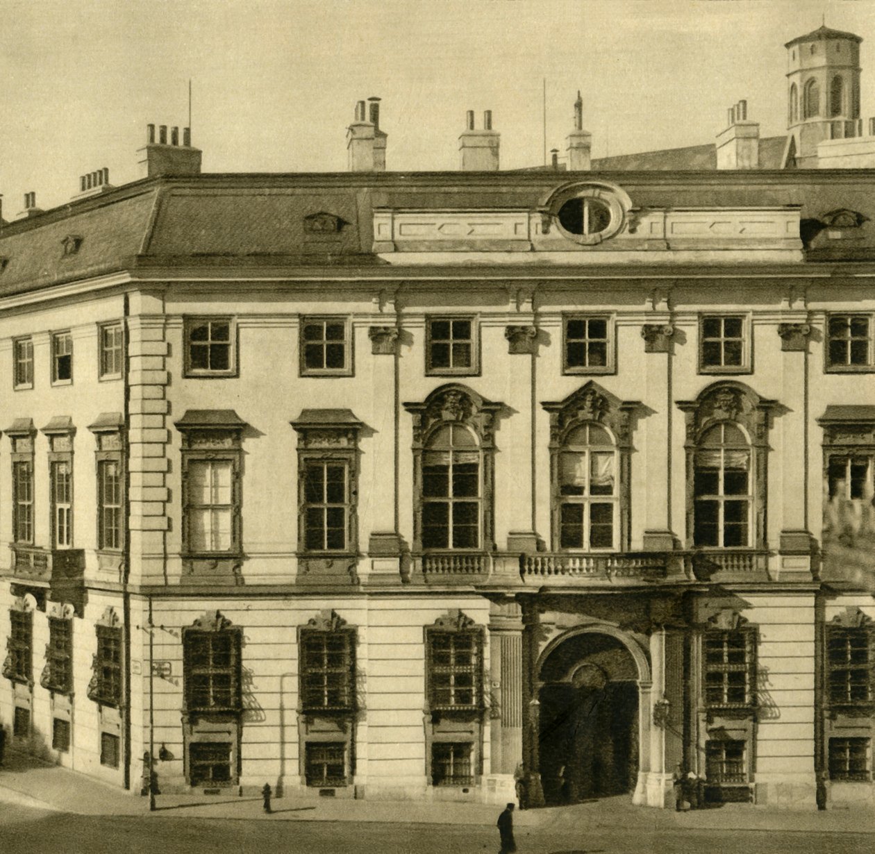 Chancelaria Federal, Ballhausplatz, Viena, Áustria, c1935. de Unbekannt