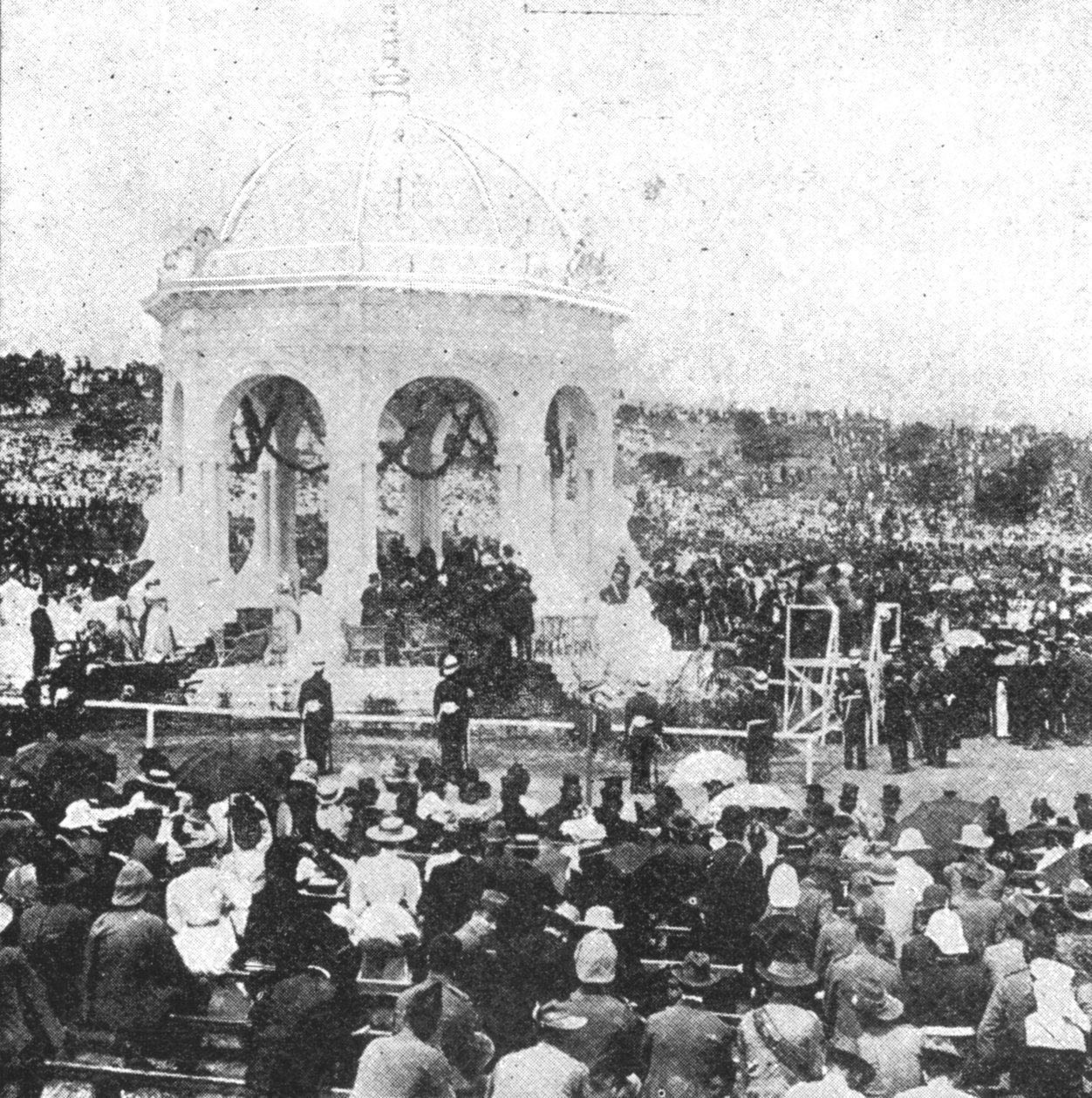 A Federação da Austrália, 1901 ... Assinando o Juramento por Lord Hopetoun em Sydney ..., 1901. de Unbekannt