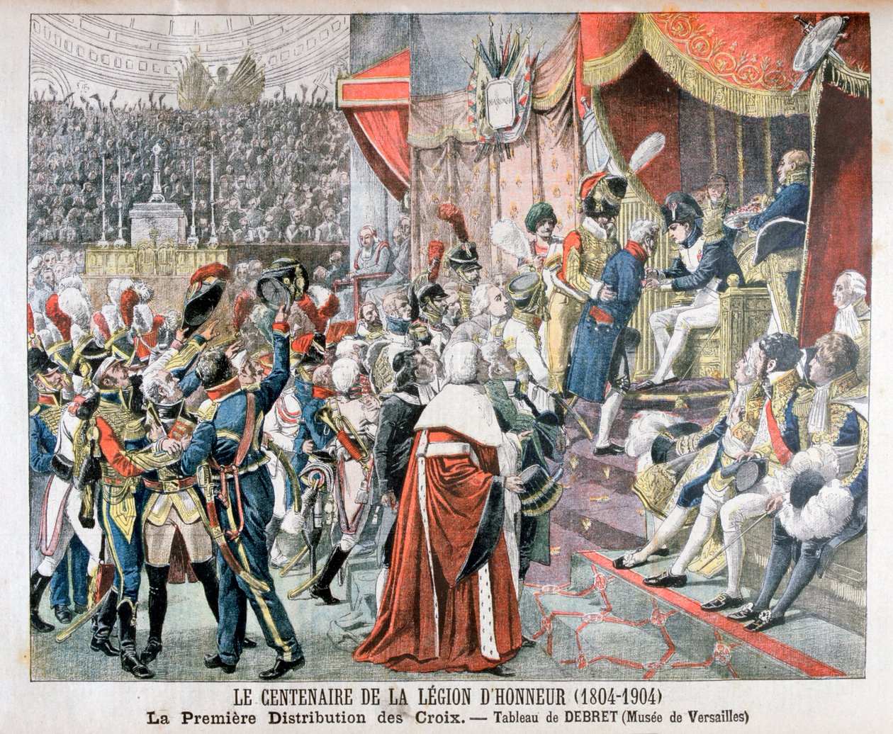 A Primeira Distribuição das Cruzes da Legião de Honra, 1804 1904 de Unbekannt