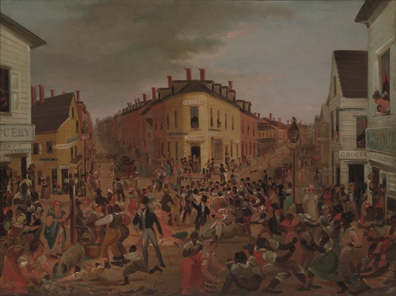 Os Cinco Pontos, ca. 1827 de Unbekannt