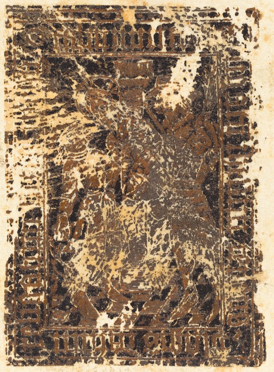 A Flagelação de Cristo, provavelmente na década de 1480. de Unbekannt