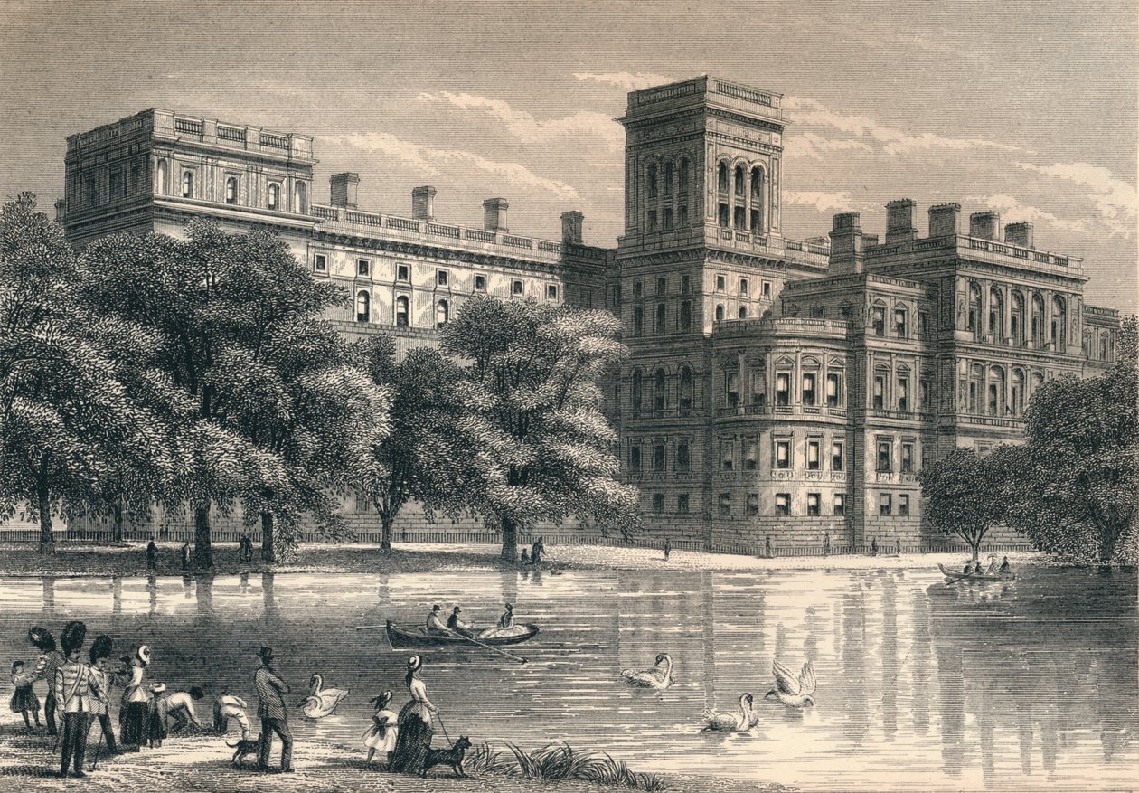 O Foreign Office, Westminster, Londres, c1850 1878 de Unbekannt