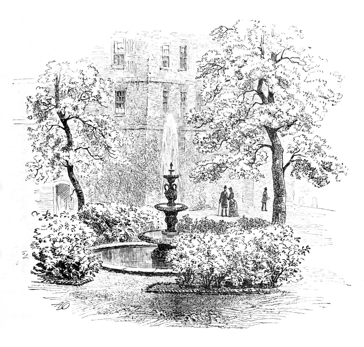 A Fonte, Templo Médio, 1890 de Unbekannt