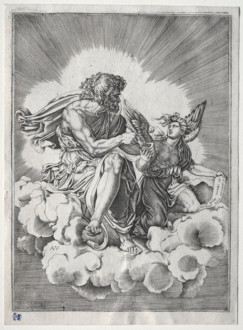 Os quatro evangelistas: São Mateus, c. 1518 de Unbekannt